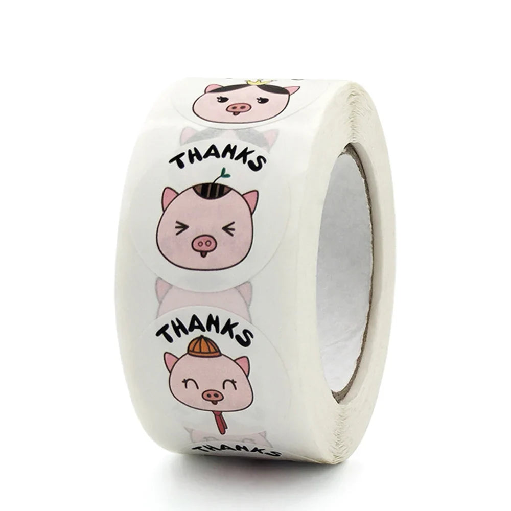 New Animals Reward Sticker 100-500pcs English Encourage Words Labels For Praise Kids Gift Motivational Stickers Toys (ONLINE ORDER ONLY)