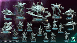 3D Printed Archvillain Games Highblood Artillery Sylvari Ascendants Highblood Legacy Archvillain Society Vol XXXV 28 32mm D&D (Online Only)