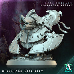 3D Printed Archvillain Games Highblood Artillery Sylvari Ascendants Highblood Legacy Archvillain Society Vol XXXV 28 32mm D&D (Online Only)