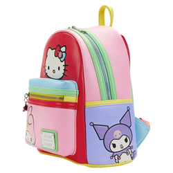 Loungefly: Sanrio - Hello Kitty And Friends Color Block Mini Backpack (ONLINE ORDER ONLY)