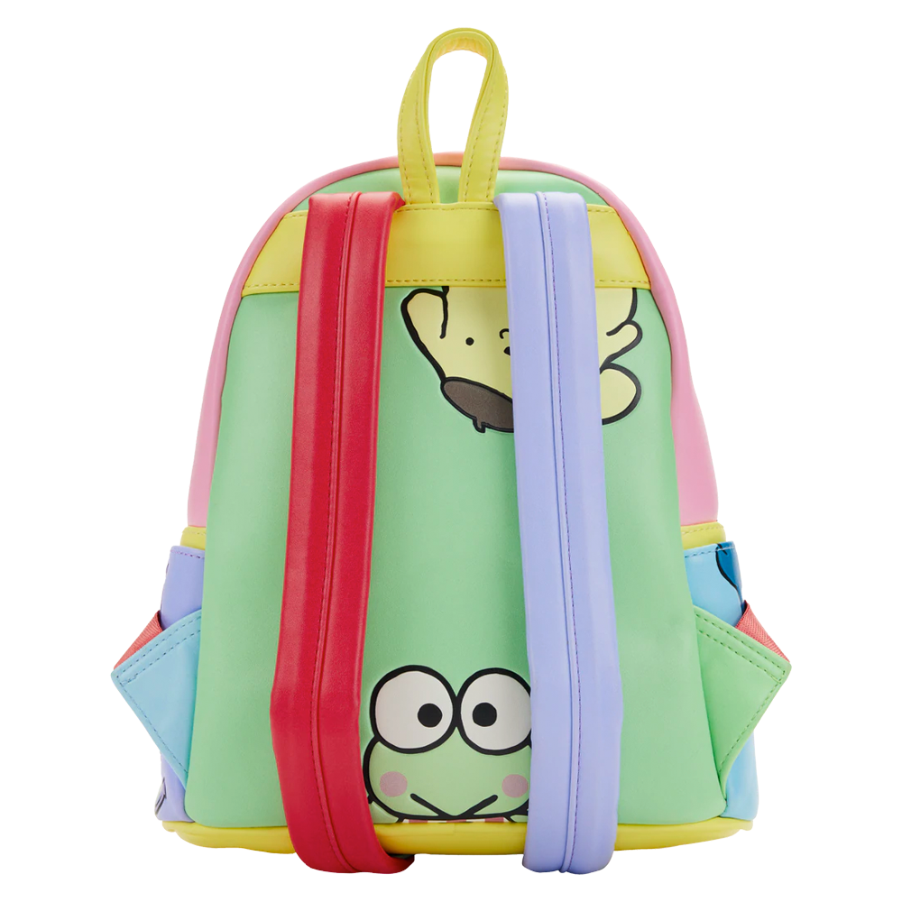 Loungefly: Sanrio - Hello Kitty And Friends Color Block Mini Backpack (ONLINE ORDER ONLY)