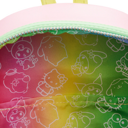 Loungefly: Sanrio - Hello Kitty And Friends Color Block Mini Backpack (ONLINE ORDER ONLY)