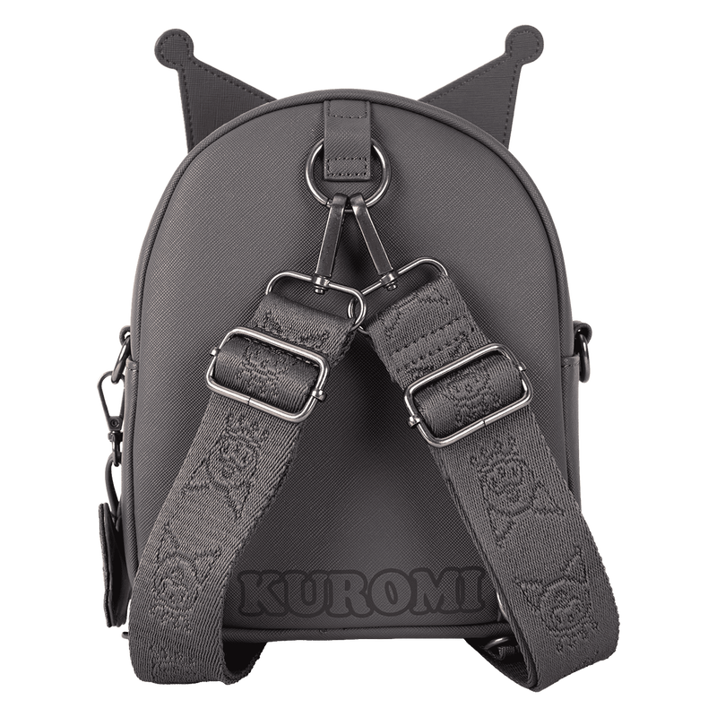 Loungefly Sanrio Kuromi Monochrome Cosplay Convertible Mini Backpack & Crossbody Bag (Online Order Only)