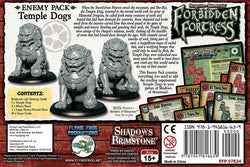 Shadows of Brimstone: Forbidden Fortress - Temple Dogs Enemy Pack (ONLINE ORDER ONLY)