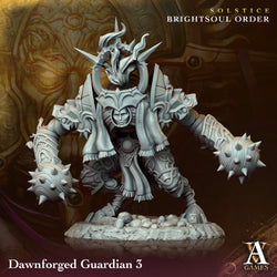 3D Printed Archvillain Games Dawnforged Guardian Solstice Ray of Sol Myr (Online Only)