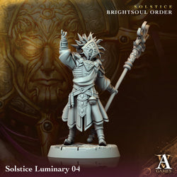 3D Printed Archvillain Games Solstice Luminary Solstice Ray of Sol Myr 28 32mm D&D (Online Only)