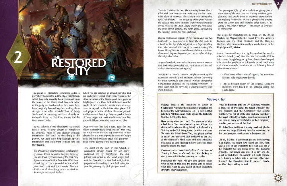 Age of Sigmar - Soulbound RPG: Starter Set (ONLINE ORDER ONLY)