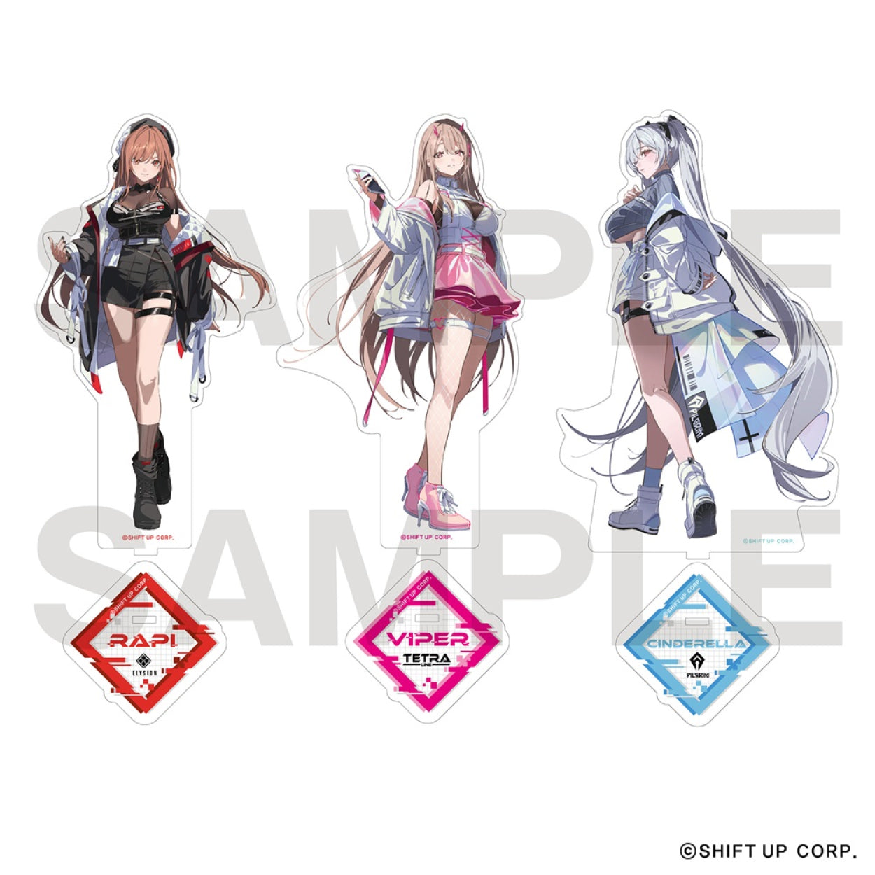 Coco Store Acrylic Figure Stand JAPANESE - Goddess of Victory: NIKKE Shibuya (Online Order Only)