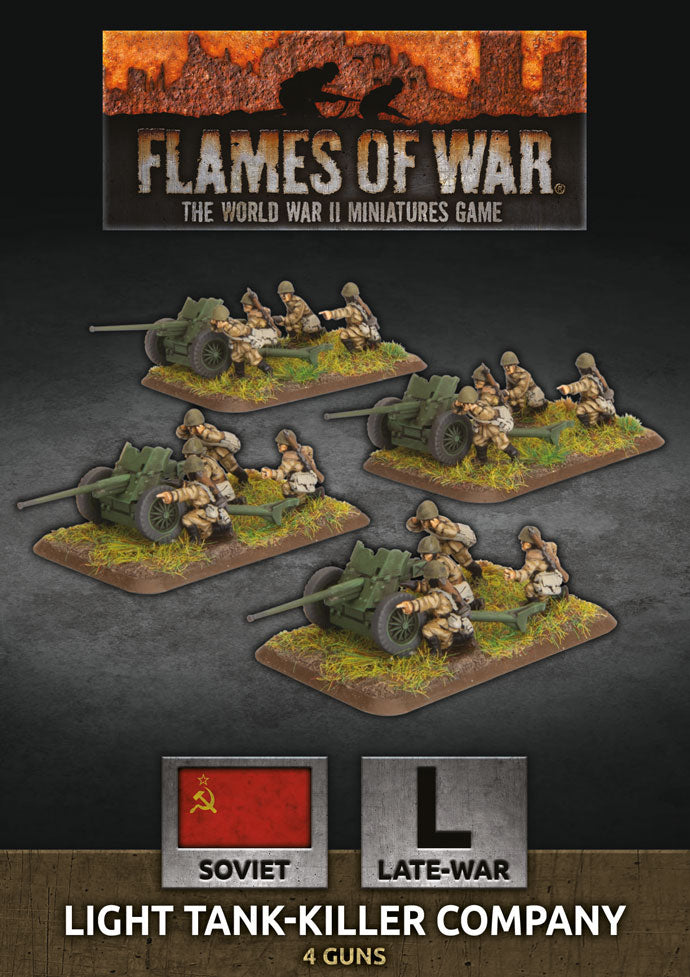 Flames of War: Soviet Light Tank-Killer Company (Late War) (ONLINE ORDER ONLY)