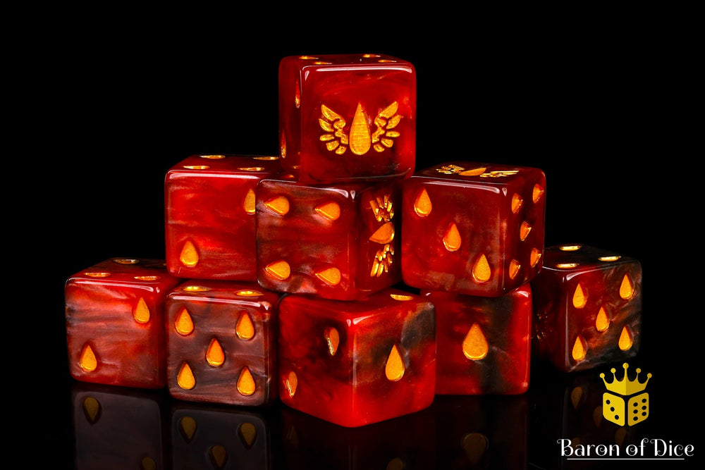 Blood Drop Dice
