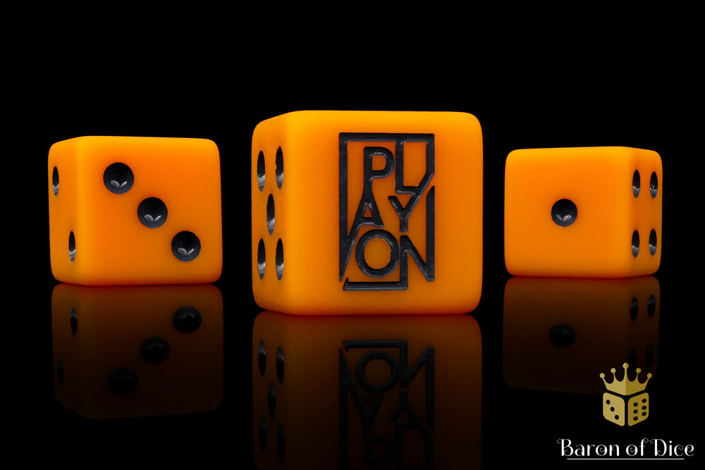 Play On Tabletop | Official Dice Series | Orange
