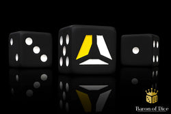 AlphaCast Official Dice - Black (ONLINE ORDER ONLY)