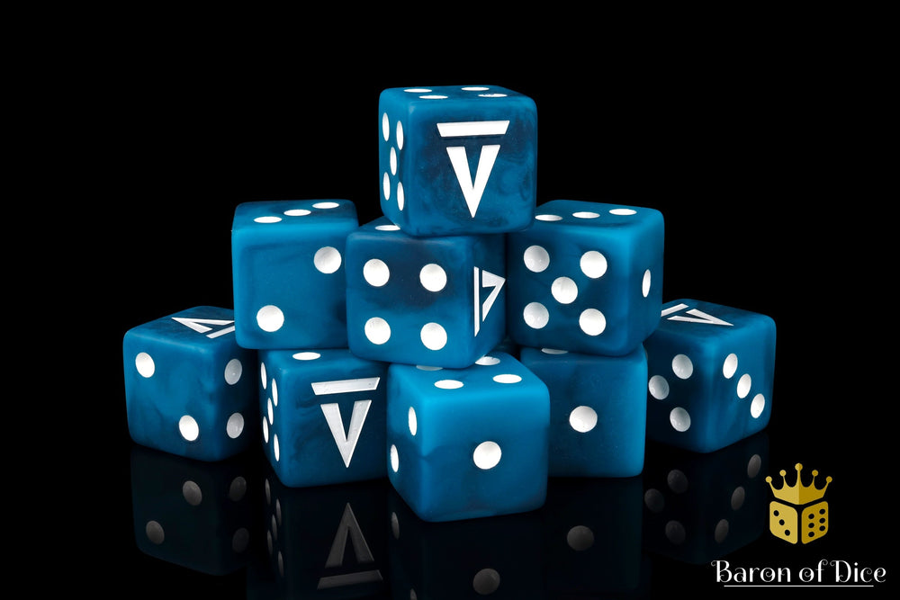 Vanguard Tactics Official Dice | Blue (ONLINE ORDER ONLY)