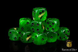 Barbed Heart Dice (ONLINE ORDER ONLY)