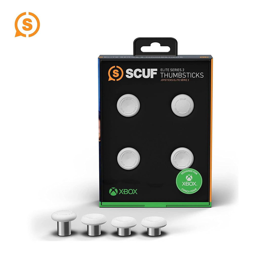 SCUF Elite Series 2 Performance Thumbsticks for Xbox Elite Series 2- White  - Xbox One (Online Order Only)