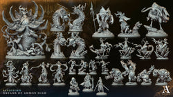 3D Printed Archvillain Games Madimu Sandstorm Dreams of Ammon Diah 28 32mm D&D (Online Only)