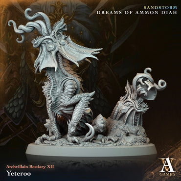 3D Printed Archvillain Games Yeteroo Archvillain Bestiary Vol XII 28 32mm D&D (Online Only)