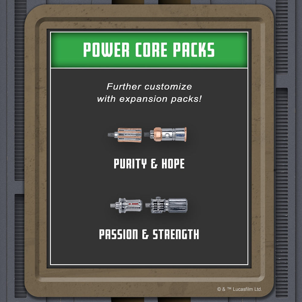 Star Wars X RockLove LIGHTSABER WORKSHOP Purity and Hope Power Core Pack (ONLINE ORDER ONLY)