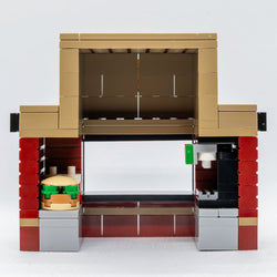 Brick-Fil-A Stand with Employee Minifig (ONLINE ORDER ONLY)
