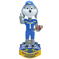 Jack the Jackrabbit South Dakota State Jackrabbits Mascot 2023 FCS Football National Champions Bobbleheads (ONLINE ORDER ONLY)