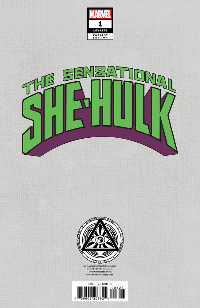 Sensational She-Hulk #1 Unknown Comics Kaare Andrews Exclusive Virgin Var (10/18/2023) (Online Order Only)
