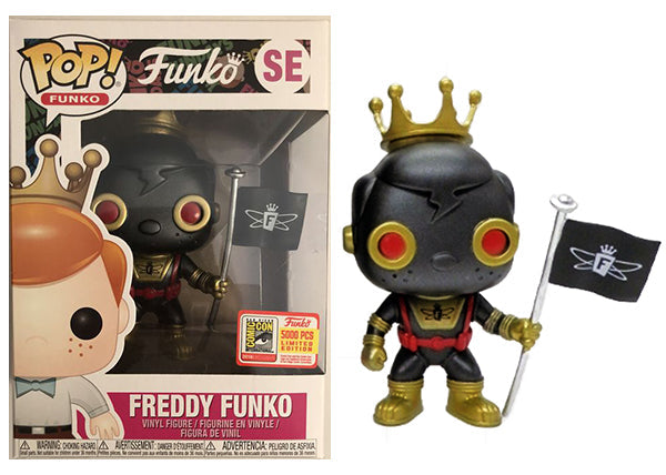 Robot Freddy Funko (Black, Space Robot) SE 2018 SDCC Exclusive /5000 Made (Online Order Only)