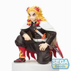 SEGA: Demon Slayer: Kimetsu no Yaiba - Kyojuro Rengoku (Hashira Meeting) Perching Premium Figure (ONLINE ORDER ONLY)