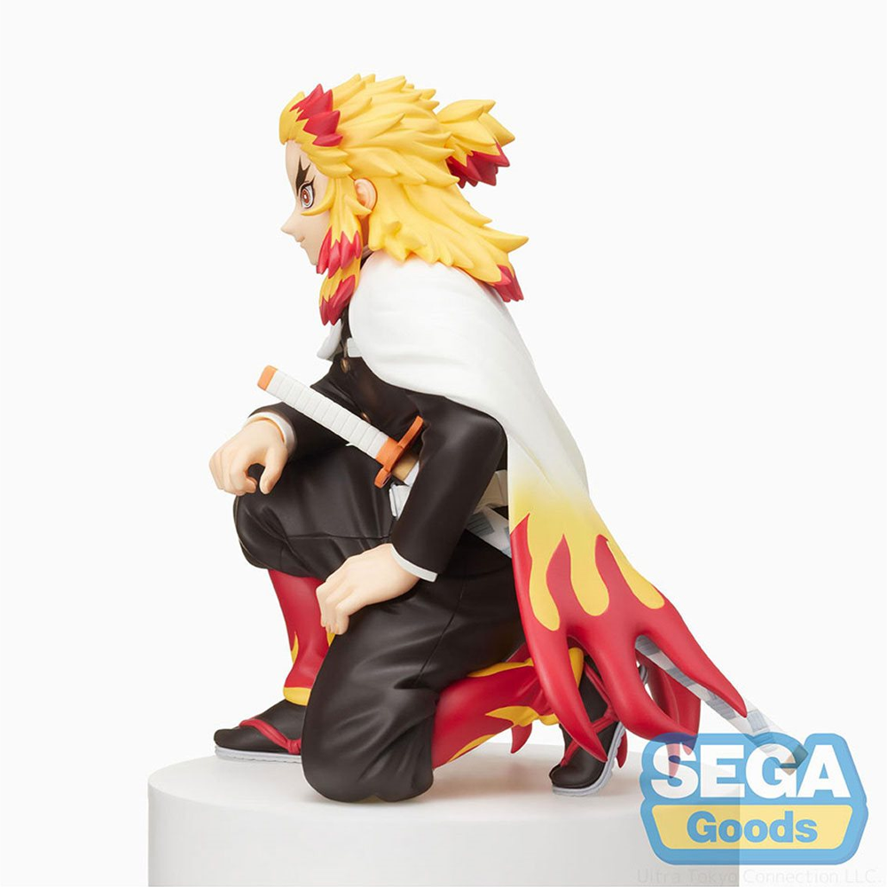 SEGA: Demon Slayer: Kimetsu no Yaiba - Kyojuro Rengoku (Hashira Meeting) Perching Premium Figure (ONLINE ORDER ONLY)