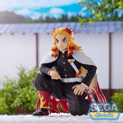 SEGA: Demon Slayer: Kimetsu no Yaiba - Kyojuro Rengoku (Hashira Meeting) Perching Premium Figure (ONLINE ORDER ONLY)