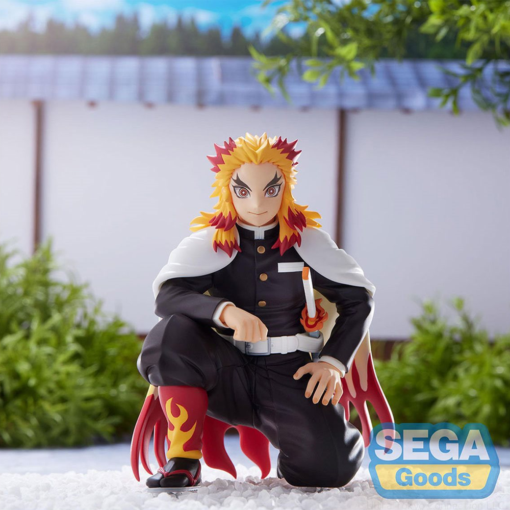SEGA: Demon Slayer: Kimetsu no Yaiba - Kyojuro Rengoku (Hashira Meeting) Perching Premium Figure (ONLINE ORDER ONLY)