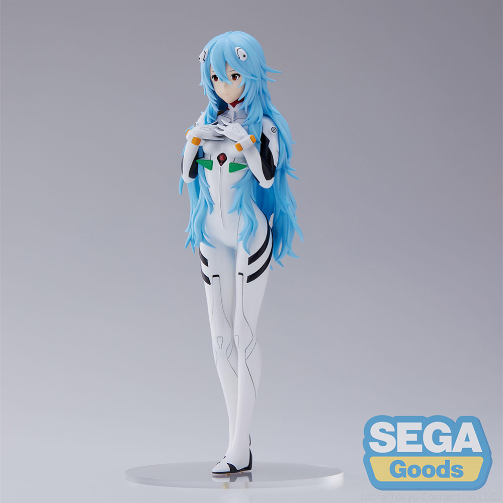 SEGA: Evangelion: 3.0+1.0 Thrice Upon a Time - Rei Ayanami (Long Hair Ver.) SPM Figure (ONLINE ORDER ONLY)