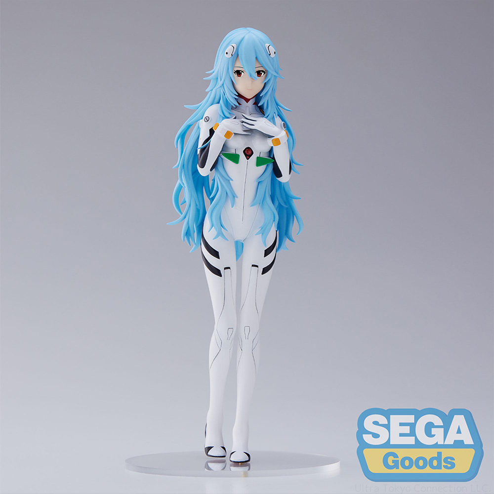 SEGA: Evangelion: 3.0+1.0 Thrice Upon a Time - Rei Ayanami (Long Hair Ver.) SPM Figure (ONLINE ORDER ONLY)