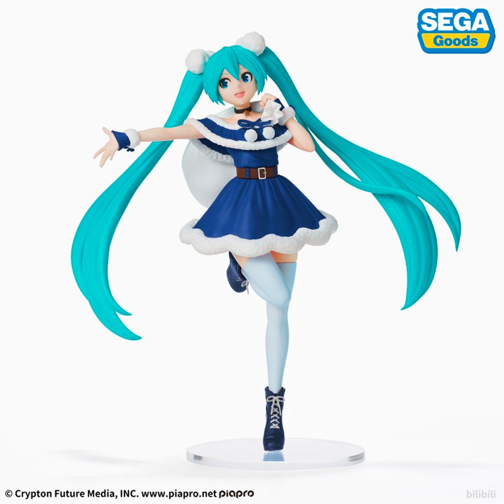 [PRE-ORDER] SEGA: Vocaloid - Blue Miku Hatsune (Christmas 2020) Super Premium Figure (ONLINE ORDER ONLY)