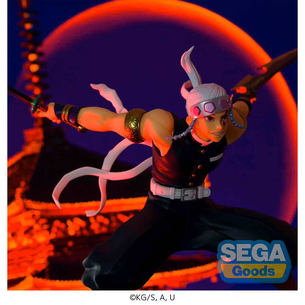 SEGA FIGURIZM: Demon Slayer: Kimetsu no Yaiba - Tengen Uzui Figure (ONLINE ORDER ONLY)