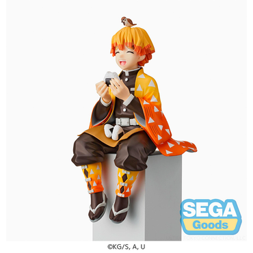 [PRE-ORDER] SEGA: Demon Slayer: Kimetsu no Yaiba - Zenitsu Agatsuma PM Perching Figure (ONLINE ORDER ONLY)