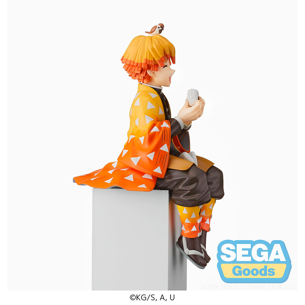 [PRE-ORDER] SEGA: Demon Slayer: Kimetsu no Yaiba - Zenitsu Agatsuma PM Perching Figure (ONLINE ORDER ONLY)