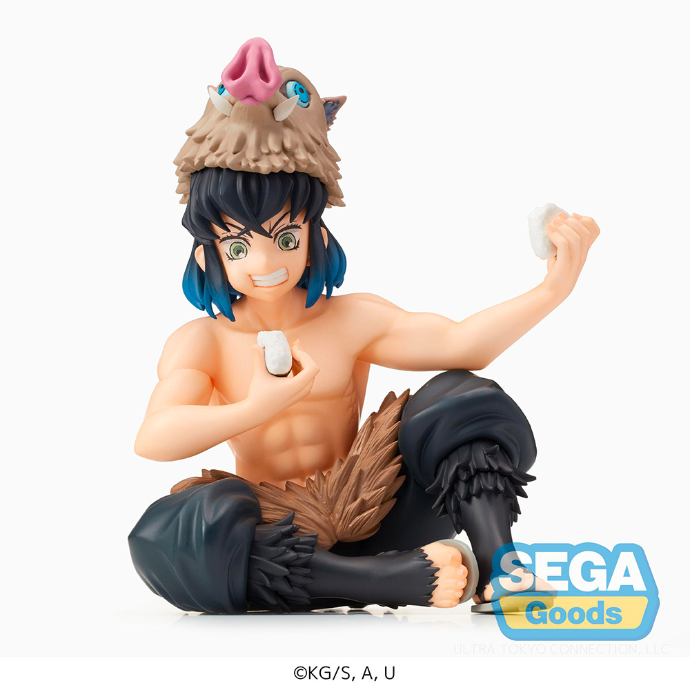 SEGA: Demon Slayer: Kimetsu no Yaiba - Inosuke Hashibira Perching Premium Figure (ONLINE ORDER ONLY)