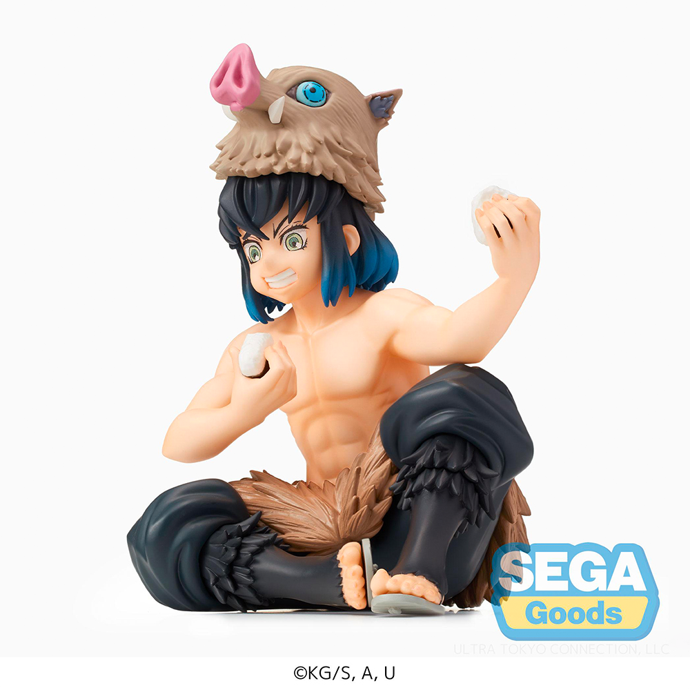 SEGA: Demon Slayer: Kimetsu no Yaiba - Inosuke Hashibira Perching Premium Figure (ONLINE ORDER ONLY)