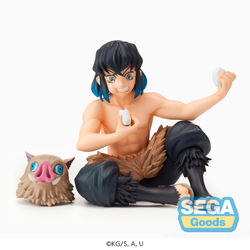 SEGA: Demon Slayer: Kimetsu no Yaiba - Inosuke Hashibira Perching Premium Figure (ONLINE ORDER ONLY)
