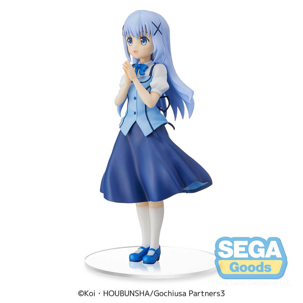SEGA: Is the Order a Rabbit? BLOOM - Chino (Summer Uniform Ver.) Premium Figure (ONLINE ORDER ONLY)