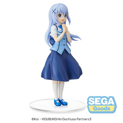 SEGA: Is the Order a Rabbit? BLOOM - Chino (Summer Uniform Ver.) Premium Figure (ONLINE ORDER ONLY)