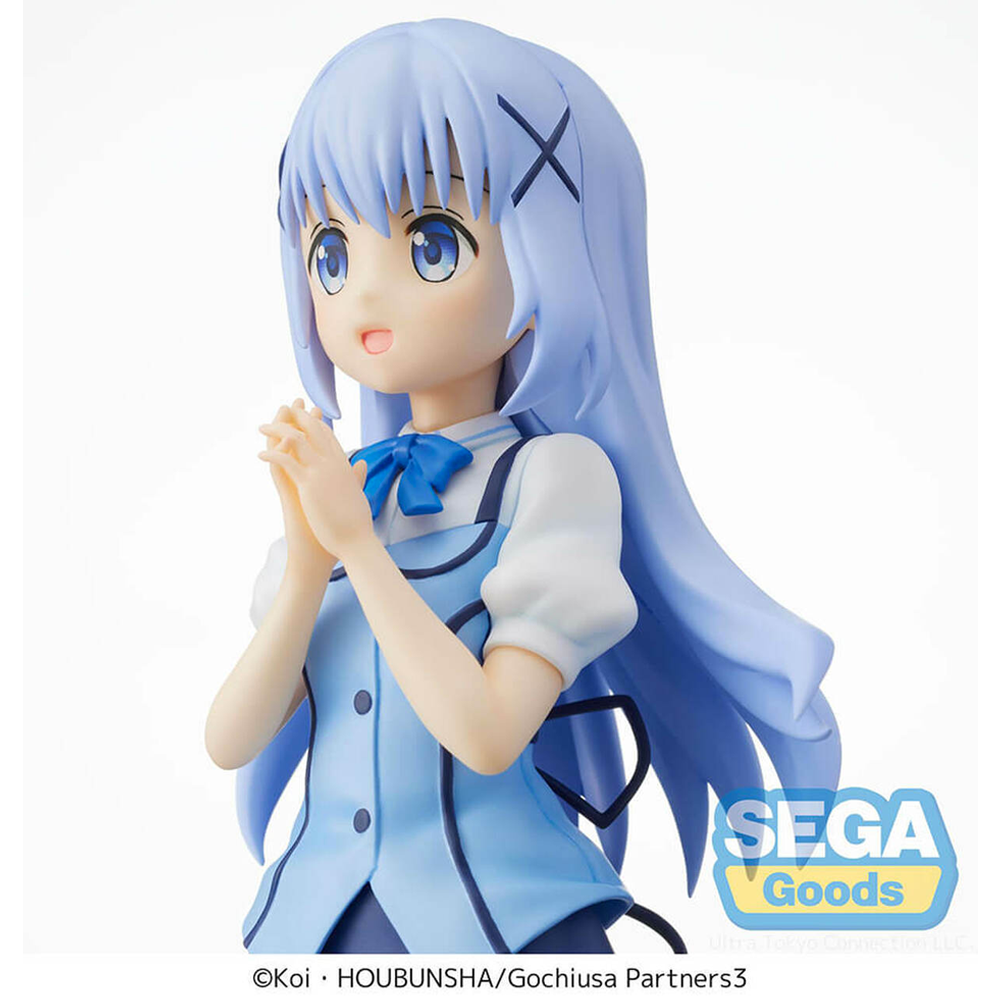 SEGA: Is the Order a Rabbit? BLOOM - Chino (Summer Uniform Ver.) Premium Figure (ONLINE ORDER ONLY)