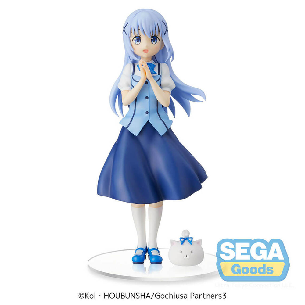 SEGA: Is the Order a Rabbit? BLOOM - Chino (Summer Uniform Ver.) Premium Figure (ONLINE ORDER ONLY)