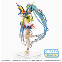 SEGA: Vocaloid - Hatsune Miku (Splash Parade) Super Premium Figure (ONLINE ORDER ONLY)
