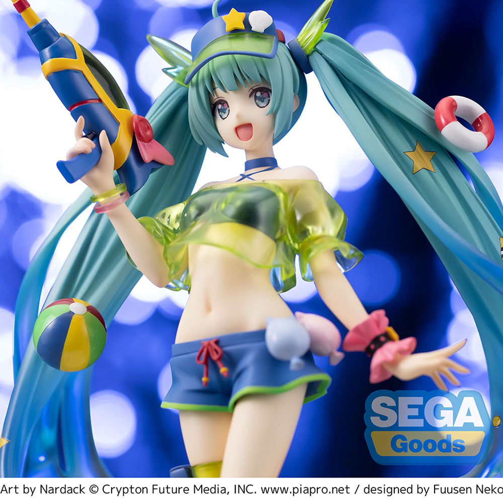 SEGA: Vocaloid - Hatsune Miku (Splash Parade) Super Premium Figure (ONLINE ORDER ONLY)