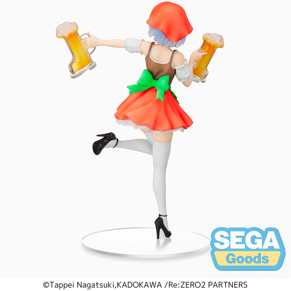 SEGA: Re:Zero Starting Life in Another World - Rem (Oktoberfest Ver.) SPM Figure (ONLINE ORDER ONLY)