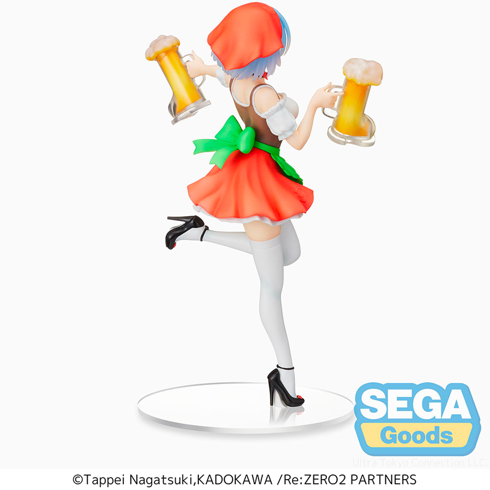 SEGA: Re:Zero Starting Life in Another World - Rem (Oktoberfest Ver.) SPM Figure (ONLINE ORDER ONLY)