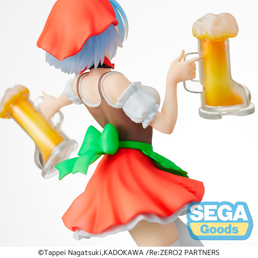 SEGA: Re:Zero Starting Life in Another World - Rem (Oktoberfest Ver.) SPM Figure (ONLINE ORDER ONLY)