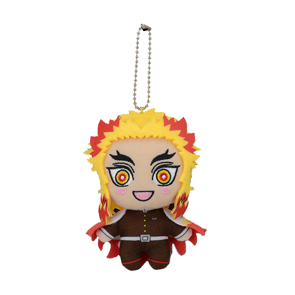 SEGA: Demon Slayer: Kimetsu no Yaiba - Vol. 6 Kyojuro Rengoku Plush Keychain (ONLINE ORDER ONLY)