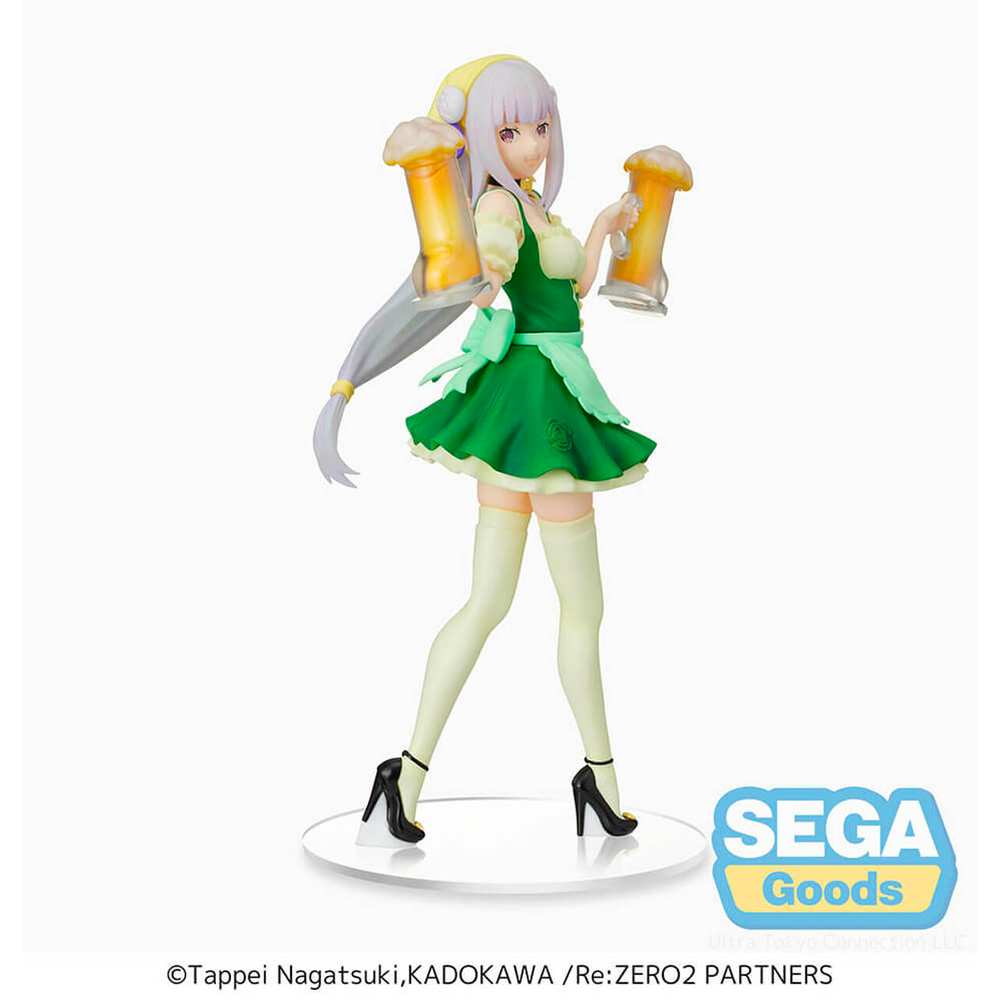 SEGA: Re:Zero - Starting Life in Another World - Emilia (Oktoberfest Ver.) PM Figure (ONLINE ORDER ONLY)
